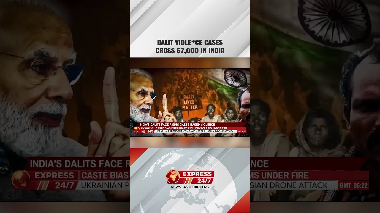 Over 57,000 Dalit Viole*ce Cases Reported in India #shortsfeed #youtubeshorts #shorts