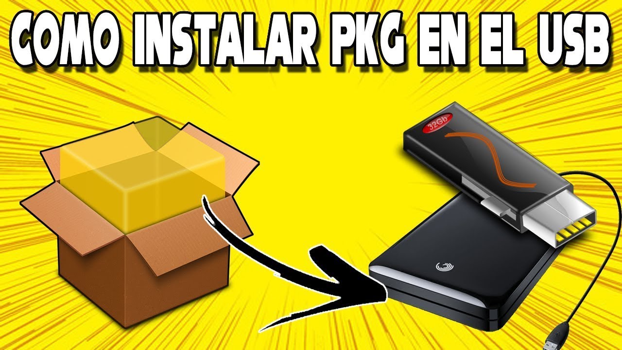 CÓMO INSTALAR PKG EN UN DISPOSITIVO EXTERNO USB EN PLAYSTATION 3...