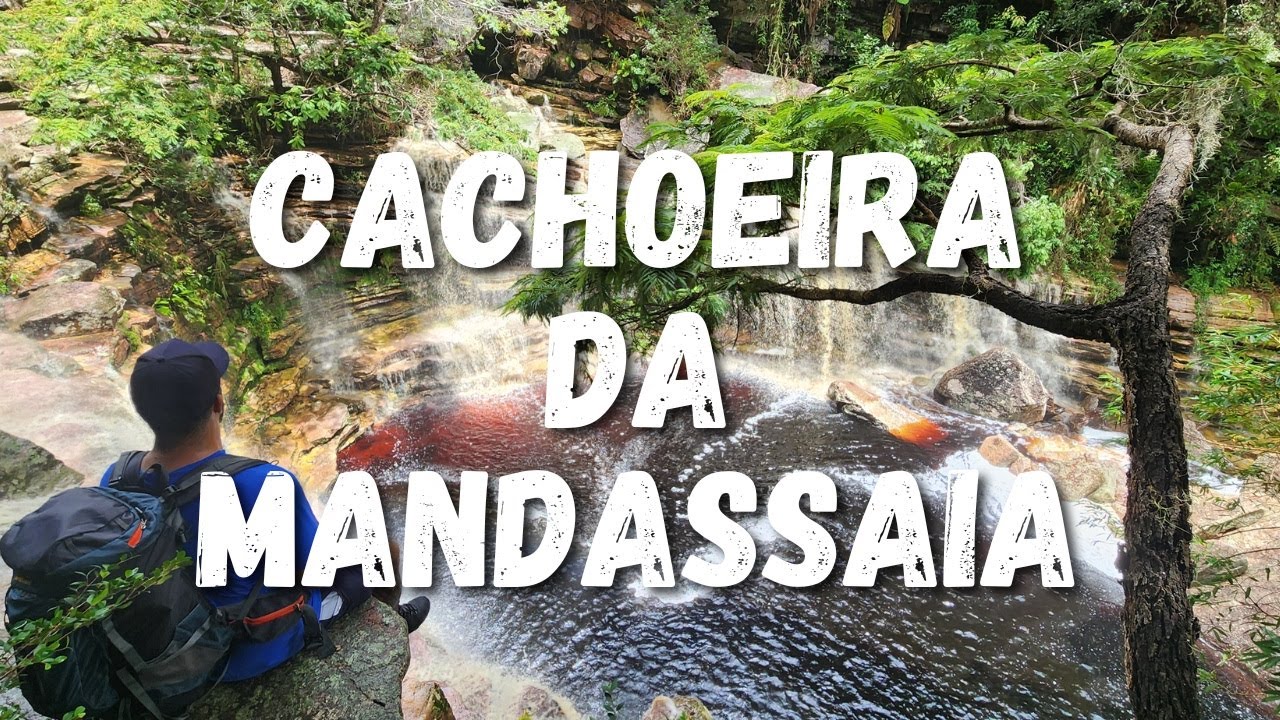 Cachoeira Mandassaia - Len&ccedil;&oacute;is BA - Chapada Diamantina