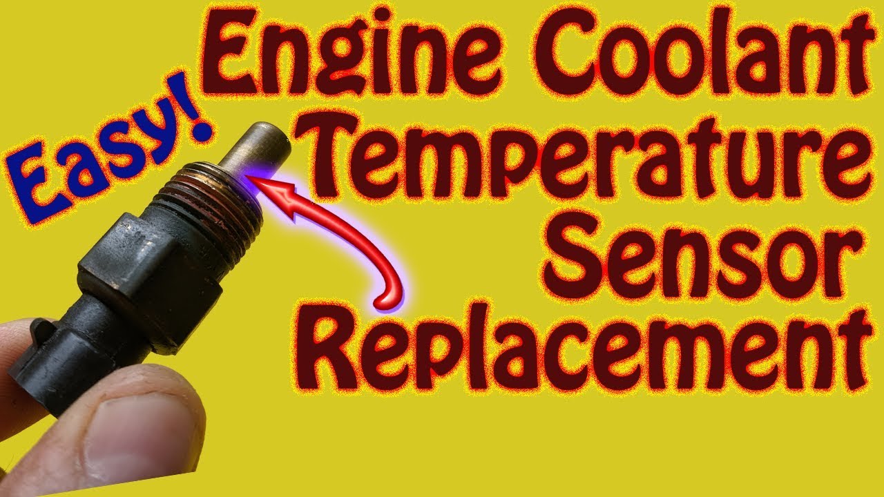 Rough Idle, Stalling When Put In Gear, Engine Coolant Temperature Sensor Replacement - GMC ECT P0118