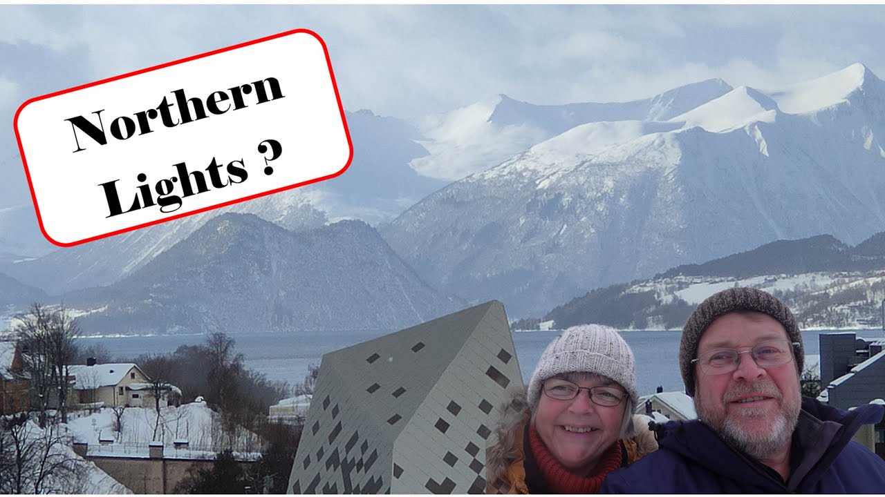 P&O Cruises Aurora Northern lights cruise March 2023. Andalsnes Norway.
