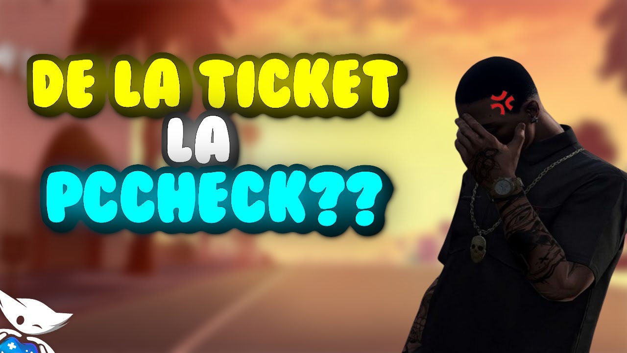 FIVEM ROMANIA - VIATA DE ADMIN ( A FACUT TICKET SI L-AM LUAT LA PCCHECK..)