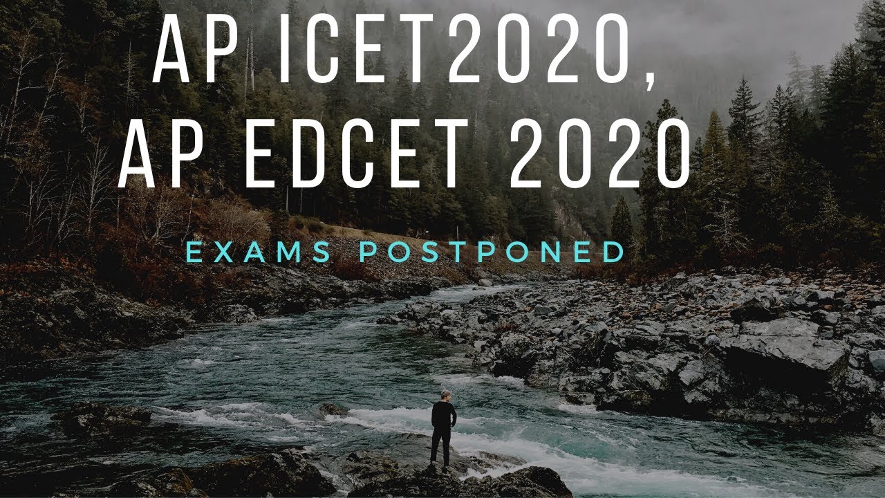 AP ICET 2020,AP EDCET 2020, EXAMS POSTPONED|| Katreddy Vanitha Educates