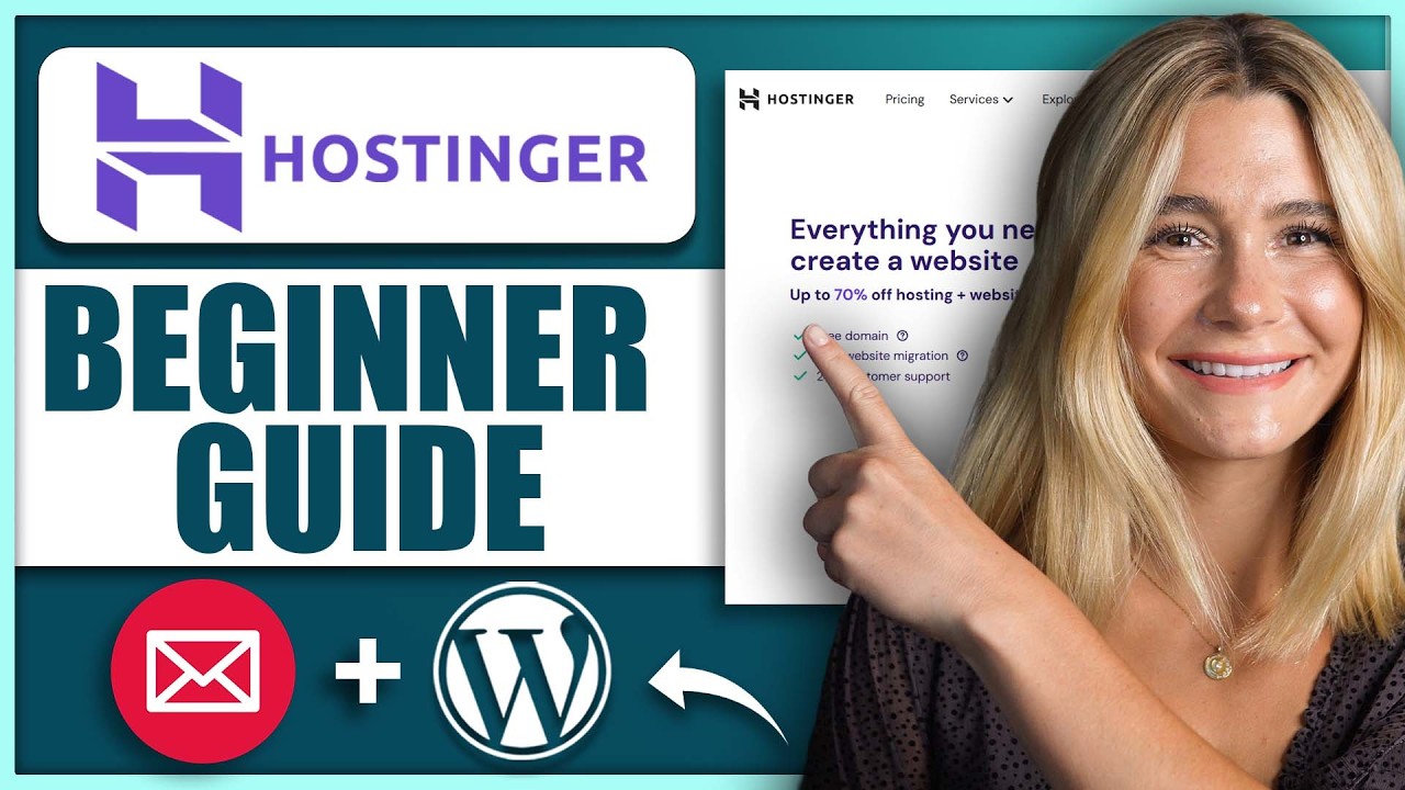 Hostinger Tutorial for Beginners (2025) | Full Website, Email & WordPress Setup Guide