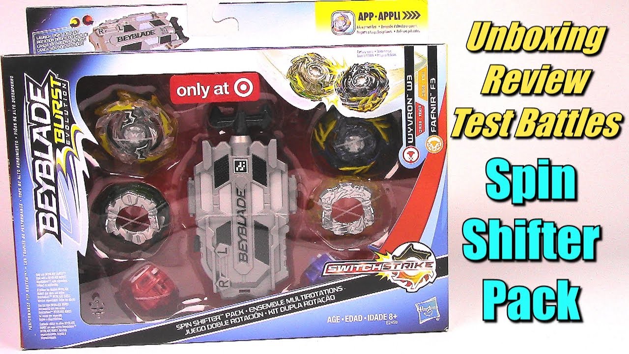 SPIN SHIFTER PACK!! Target Exclusive | Beyblade Burst Evolution SwitchStrike | Hasbro