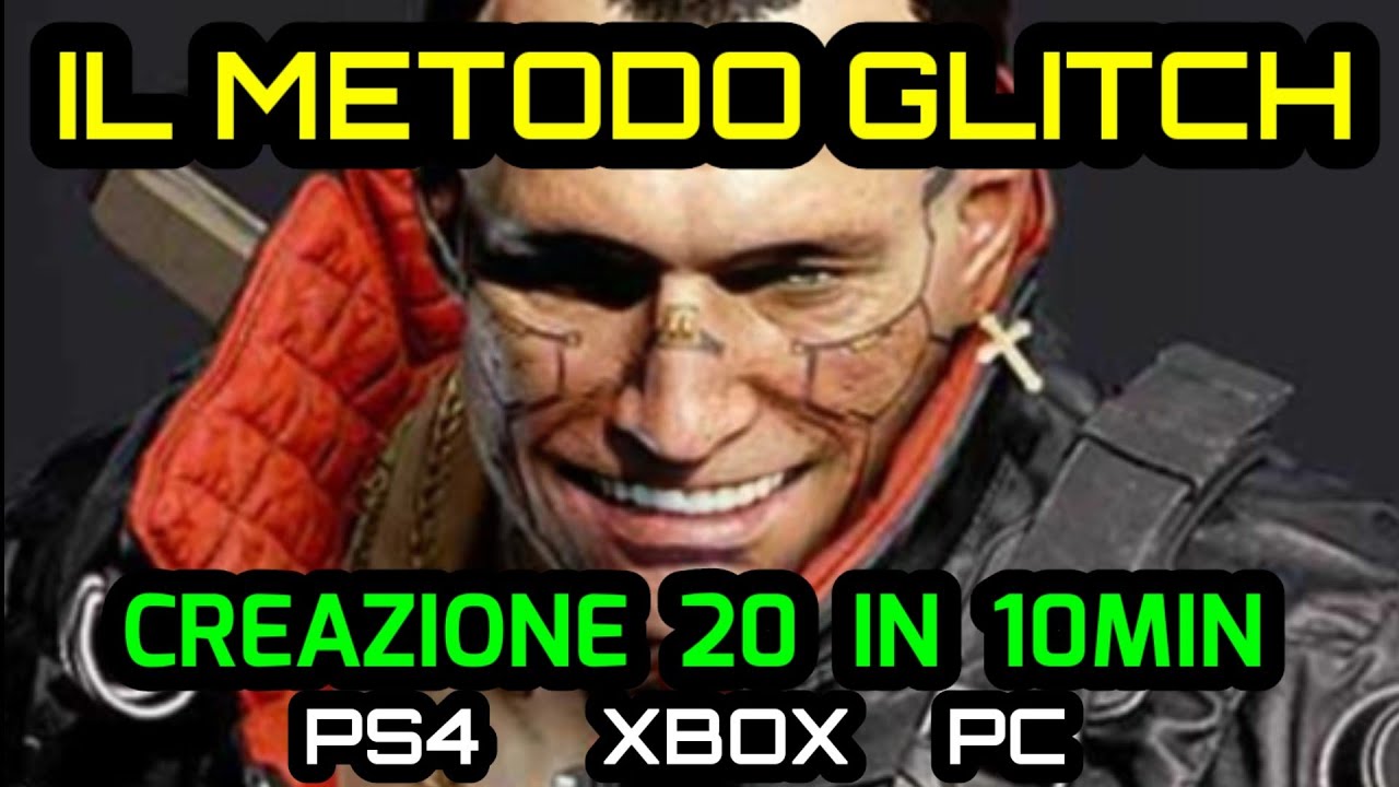 CYBERPUNK 2077 - COME  ALZARE VELOCEMENTE LA CREAZIONE TECNICA - GLITCH  ABILITA SOLDI GAMEPLAY ITA