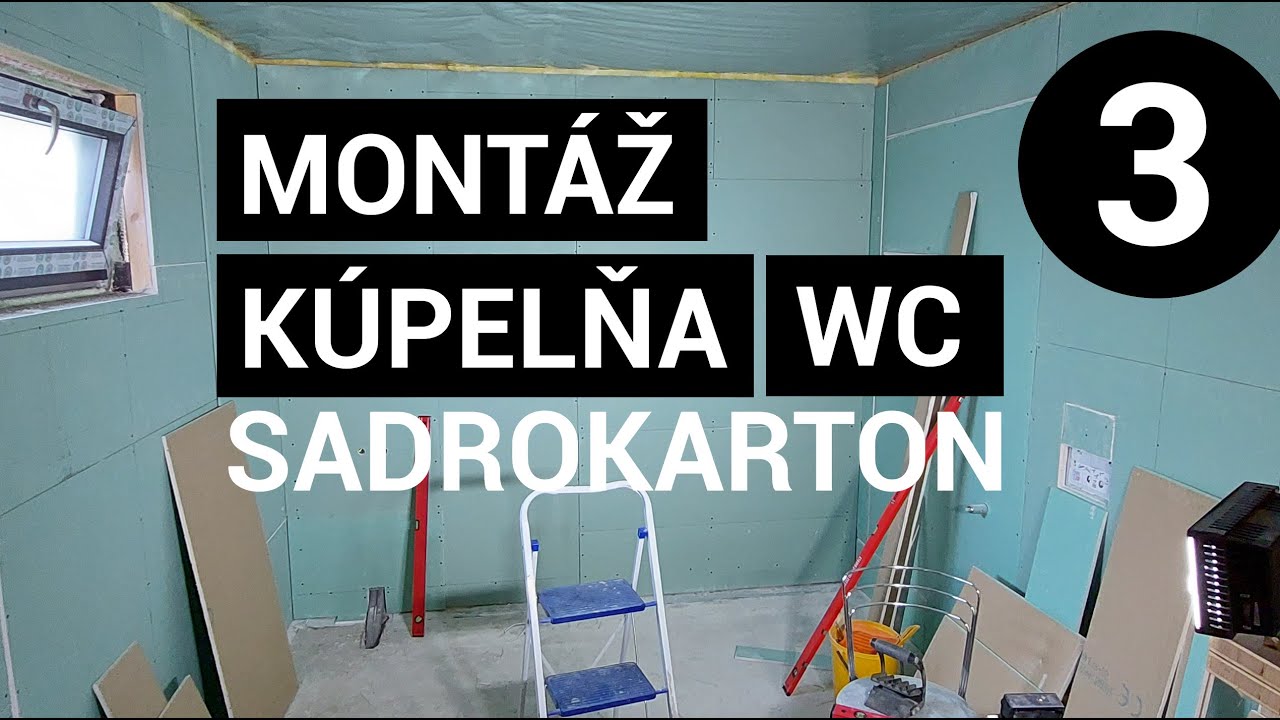 Rekonštrukcia Domu -  Montáž Kúpelne WC - Izolácie | Sadrokartón