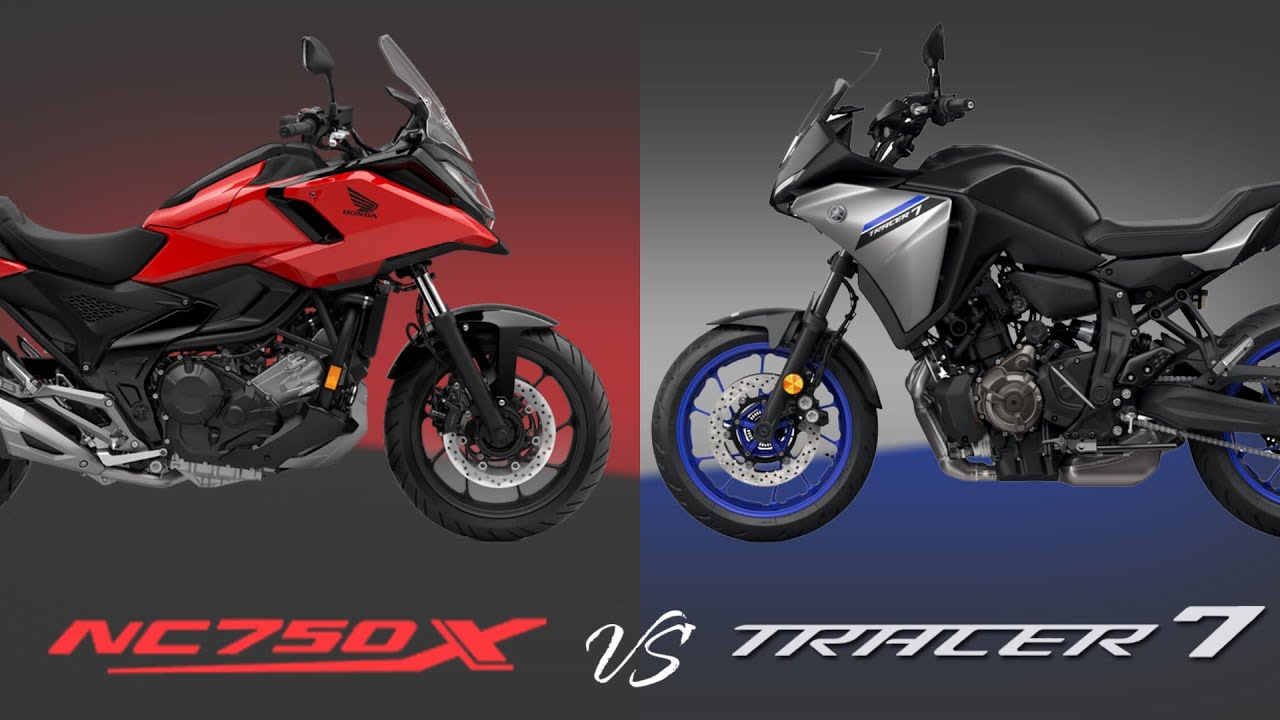 YAMAHA TRACER 7 {VS} HONDA NC750X 2025 | Comparison | Mileage | Price | Bike Informer