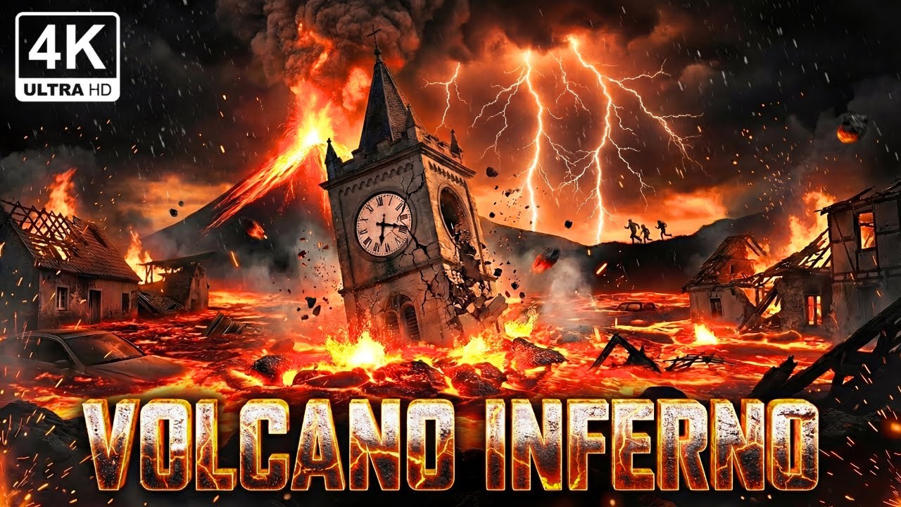 VOLCANO INFERNO: Lava Devours Town TWICE | Disaster Movie | Full Movie 2026 | ENGLISH | 4K