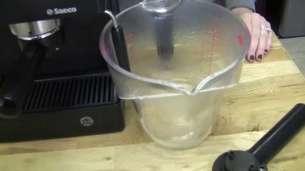 SCG How-to Guides: Descaling the Saeco Aroma