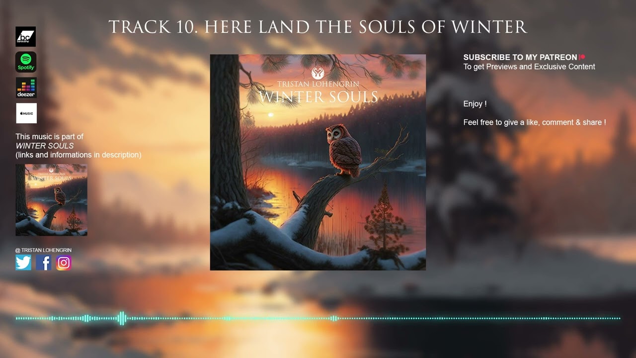 Tristan Lohengrin ~ HERE LAND THE SOULS OF WINTER | Emotional Winter Music