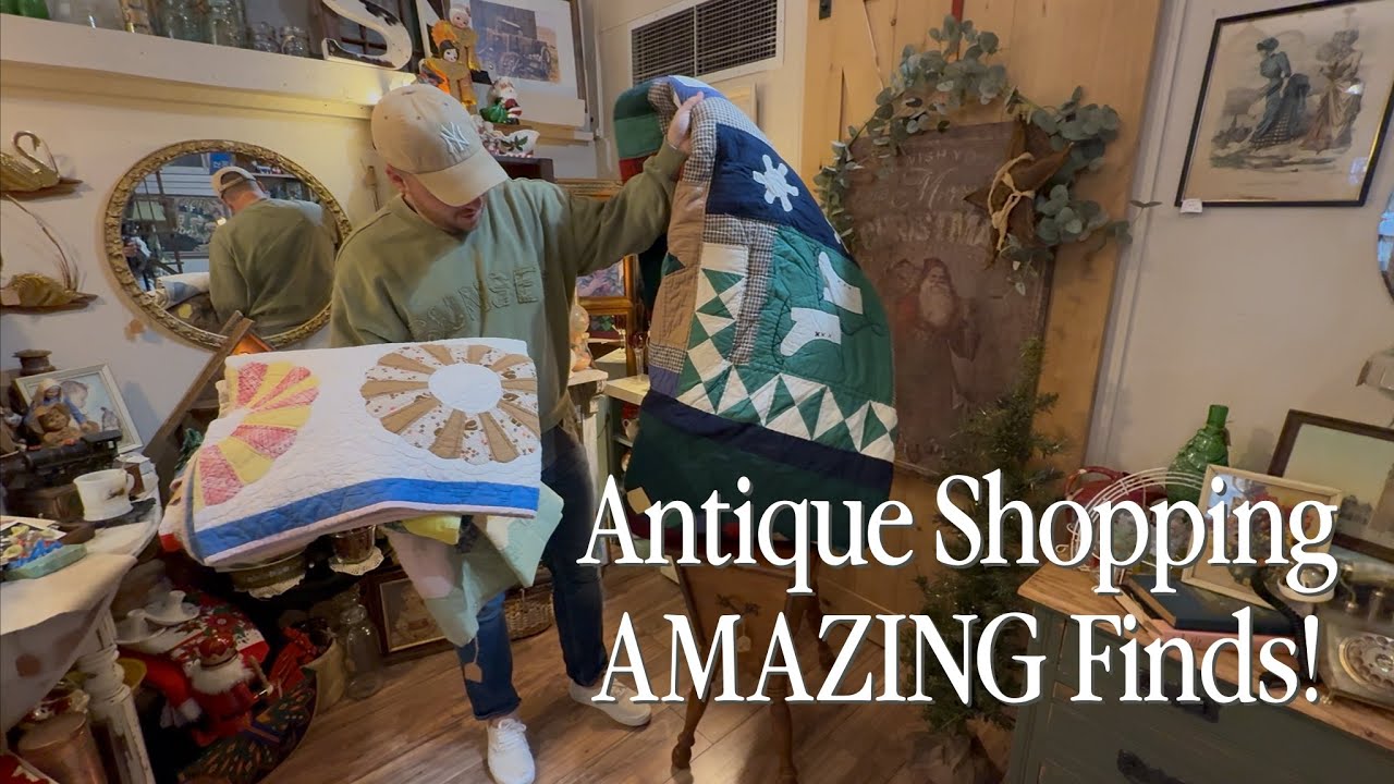 Мы нашли золотой антикварный магазин! || Посетите наш сад