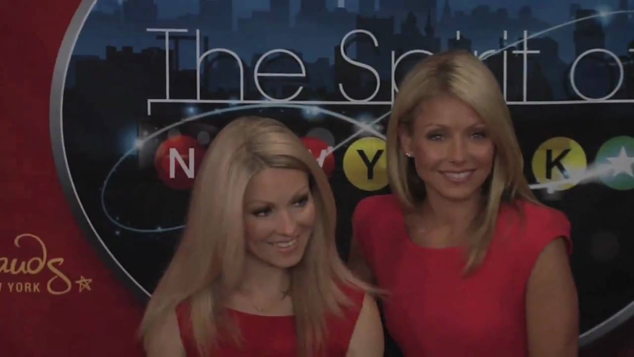 Kelly Ripa introduces her Waxwork