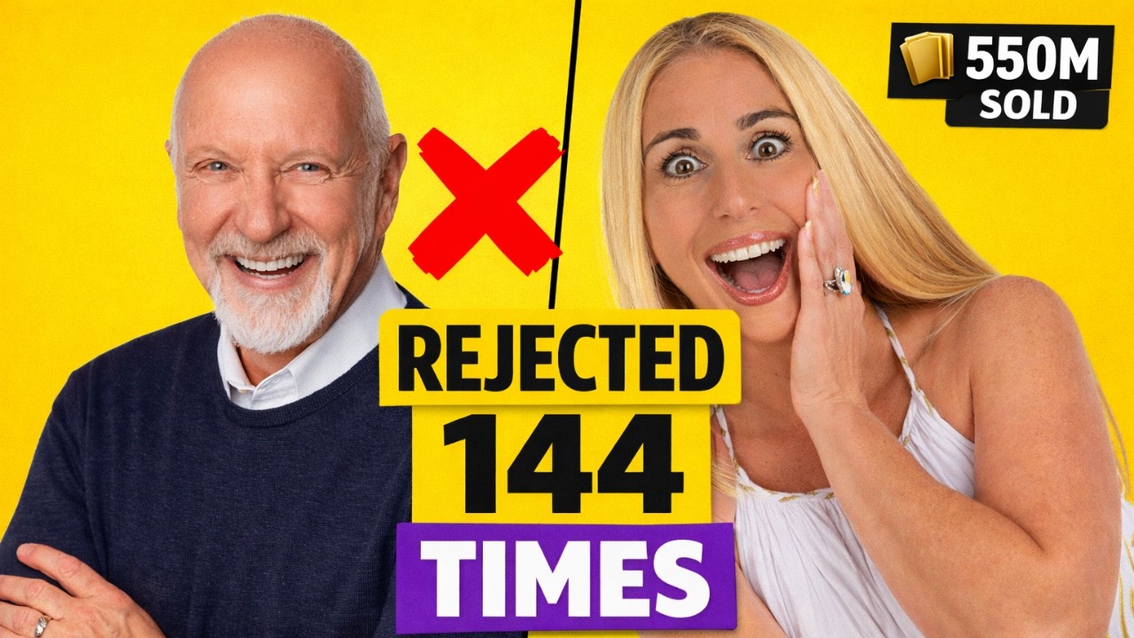 Rejected 144 Times… Then Sold 550 Million Books