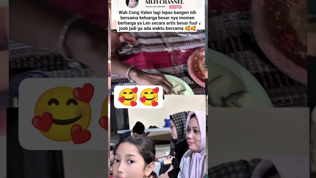 VALEN LEPAS KANGEN BERSAMA KELUARGA #valenda7#da7