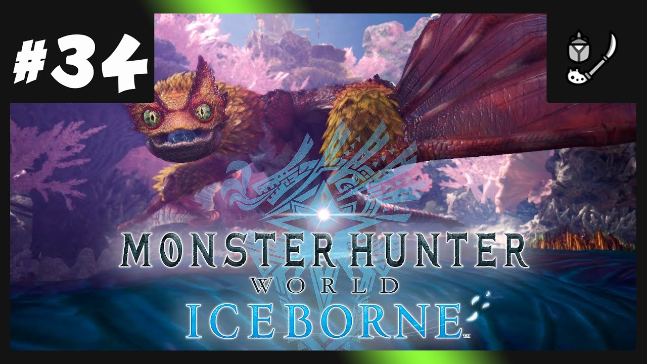 Monster Hunter World: Iceborne #34 - Un Pukei Pukei Coralino, que bonito es
