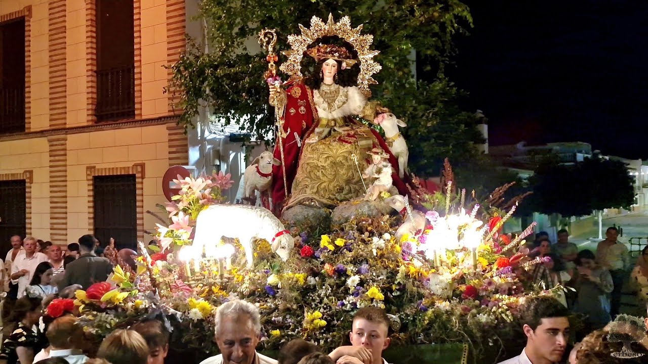 Procesión de la Divina Pastora de Hinojos - BM Cruz Roja - Romerito
