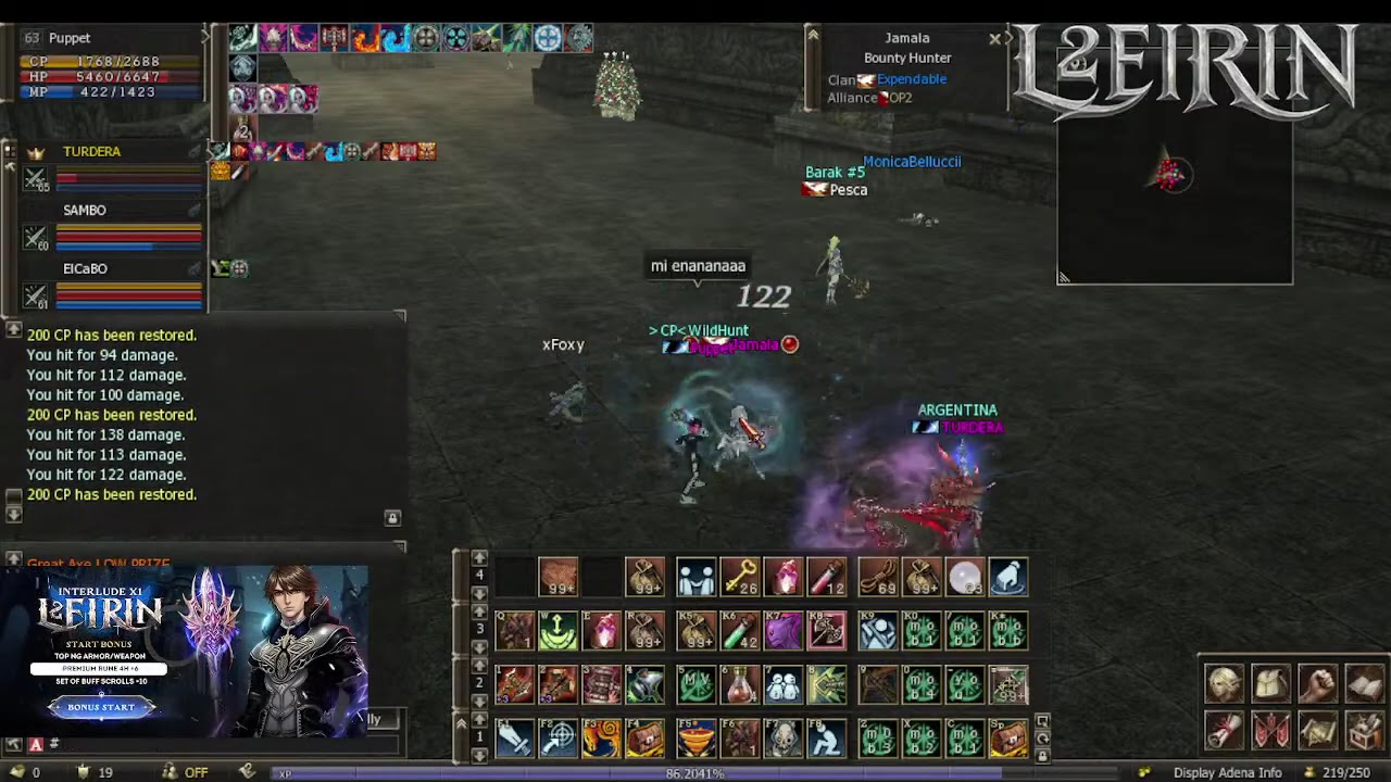 PVP EIRIN X1 TOWER INSOLENCE FUNNY😎 @L2Eirin @lineage2 #l2eirin #lineage2
