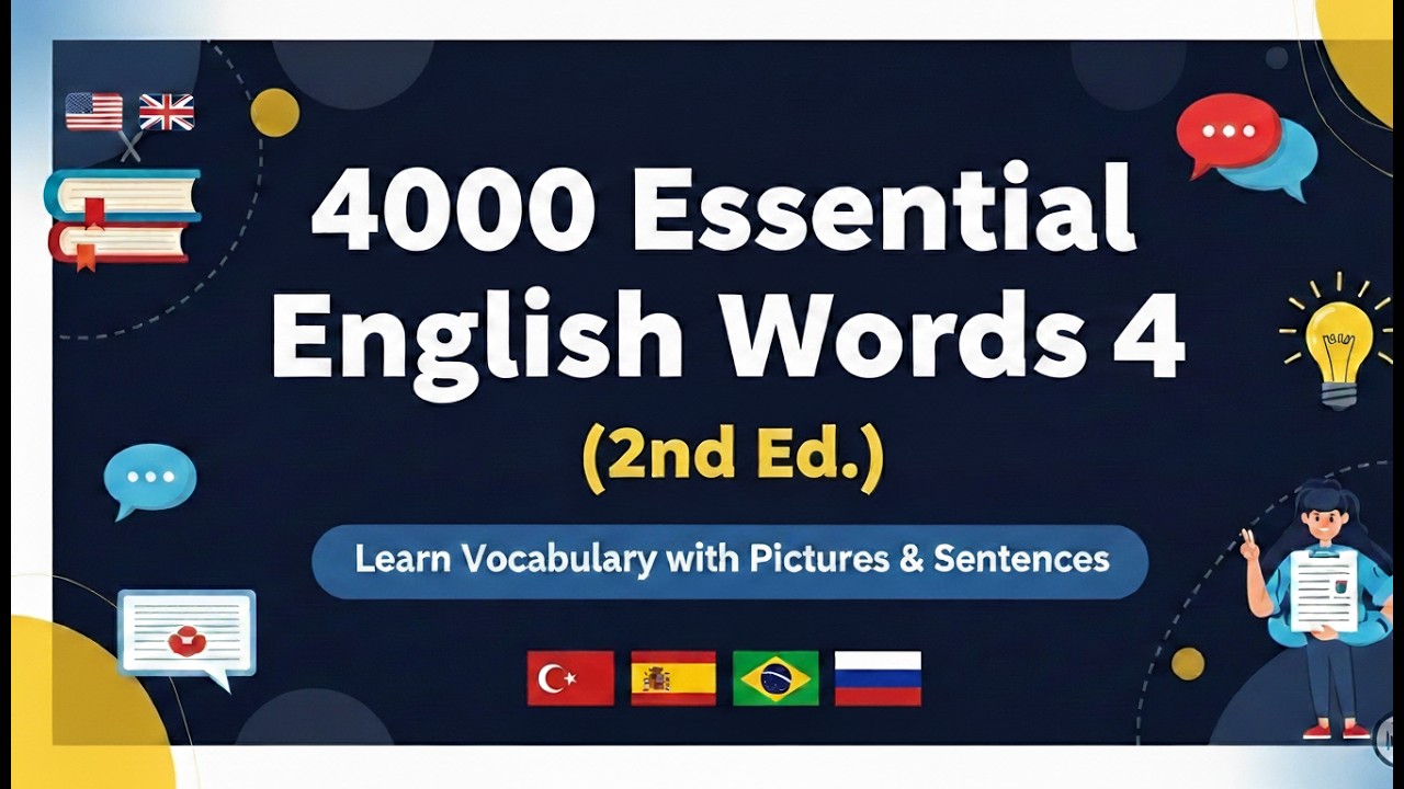 4000 Essential English Words 4 (2nd Ed.) 🇹🇷TR 🇪🇸ES 🇧🇷BR 🇷🇺RU