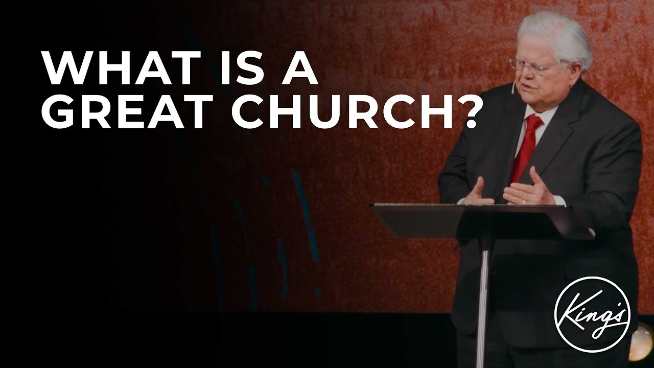 What is a Great Church? | Pastor John Hagee