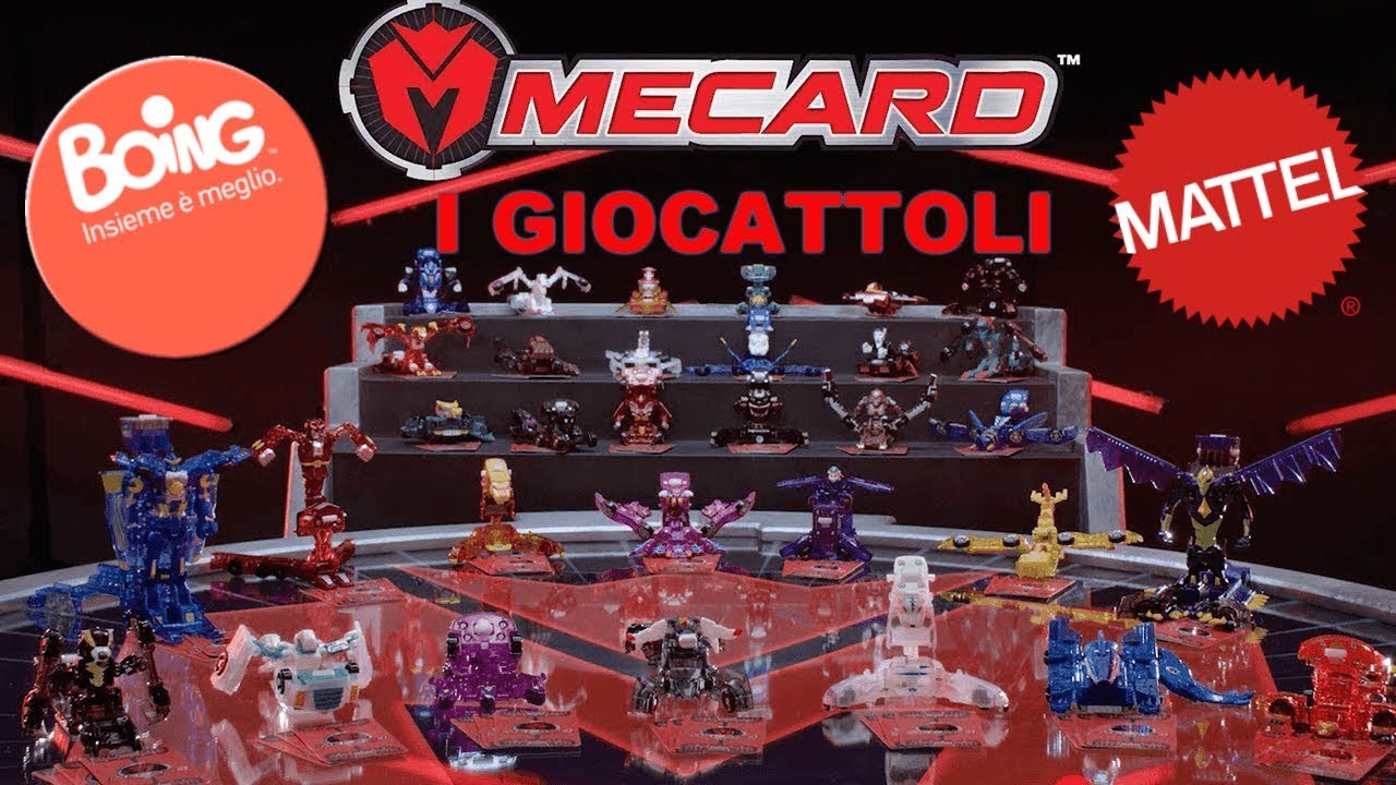 MECARD: SCOPRIAMO I GIOCATTOLI MATTEL