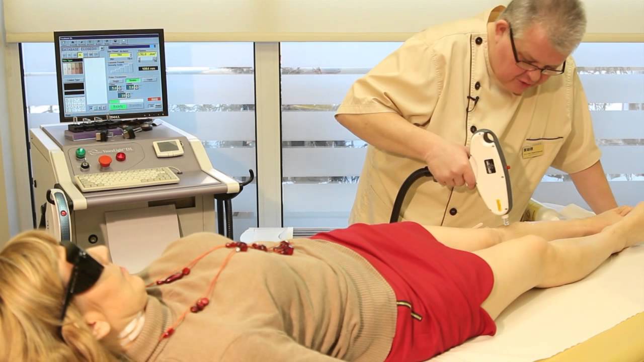 Zamykanie naczynek laserem - Centrum Terapii Laserowej