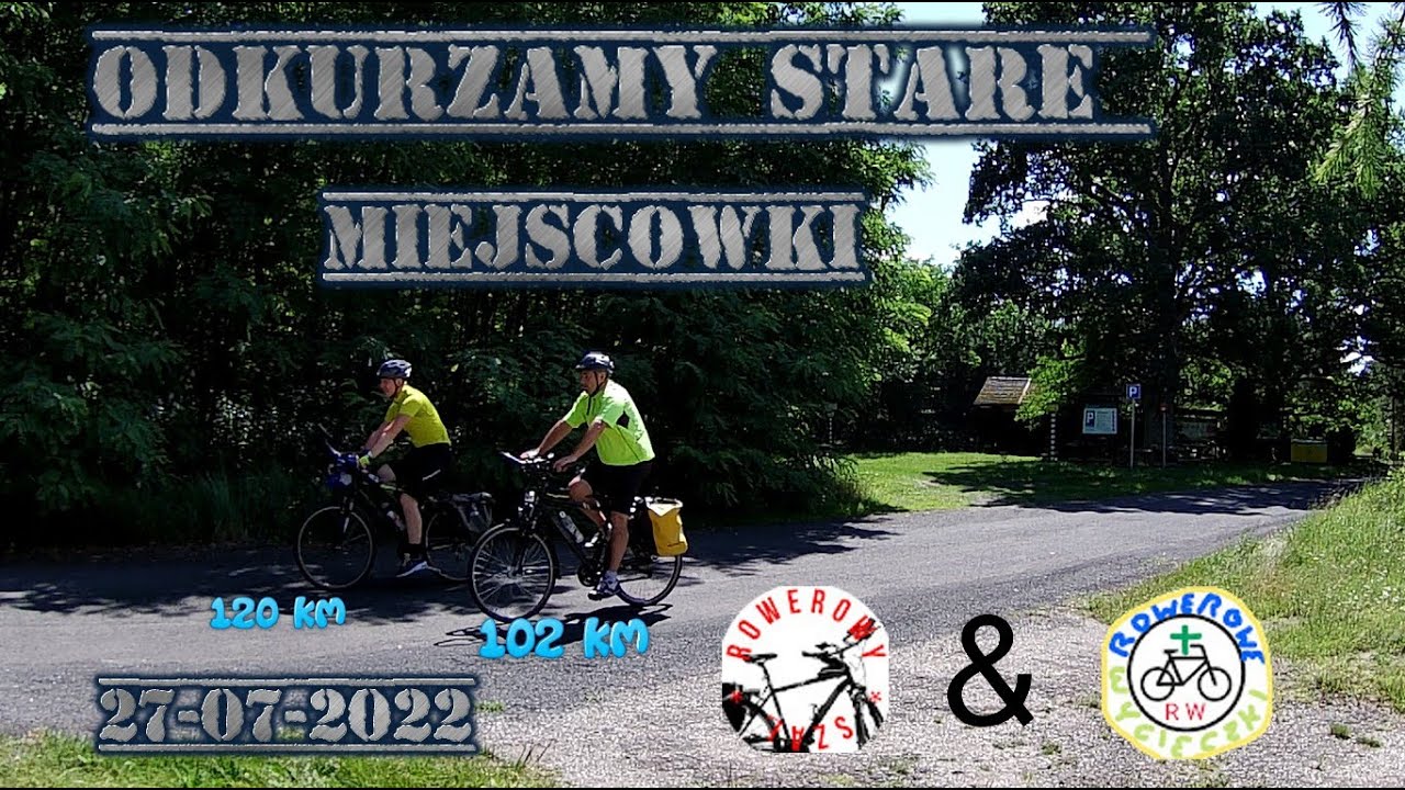 Odkurzamy stare miejscówki w Puszczy Bydgoskiej, Gościnnie na kanale Rowerowe Wycieczki
