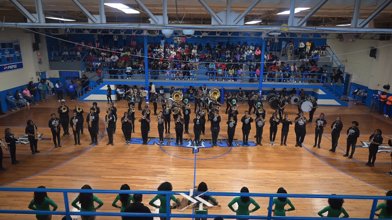 O'Bannon High School performing @ the 2024 Simmons HS Homecoming 2.0 BOTB