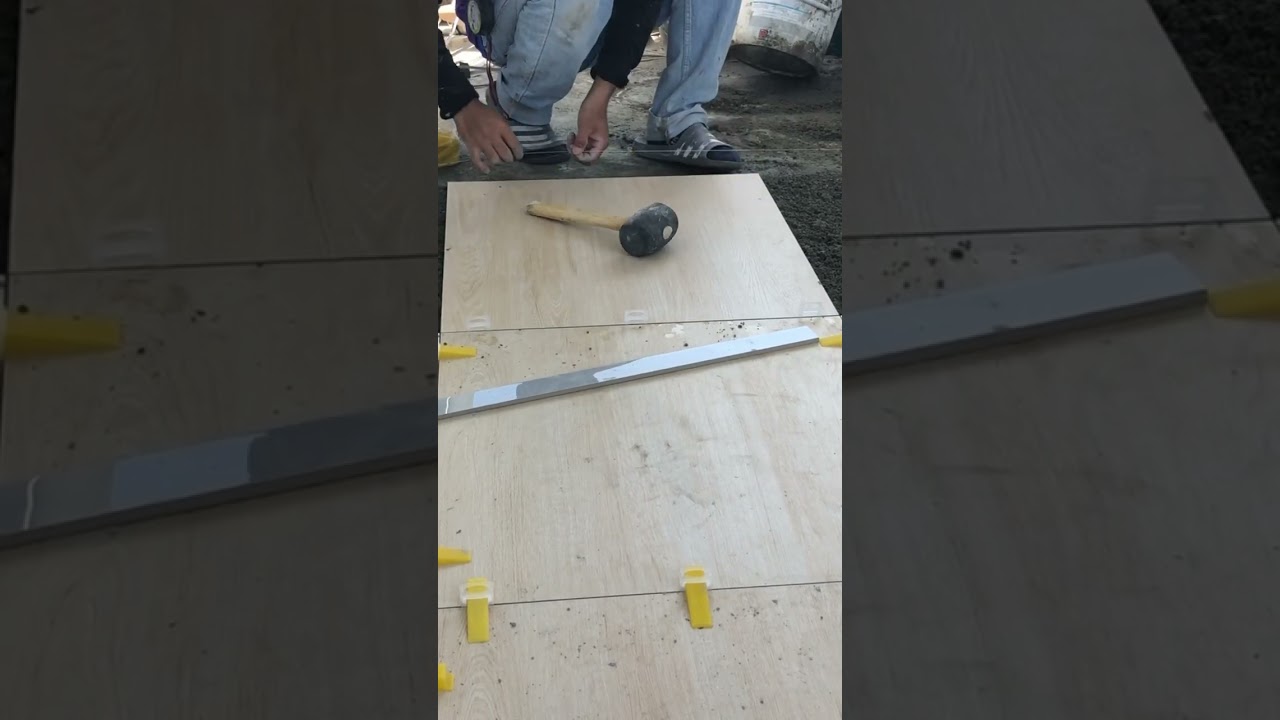 How to install Tile 6x60 #sorts #creative #amazing #contructions
