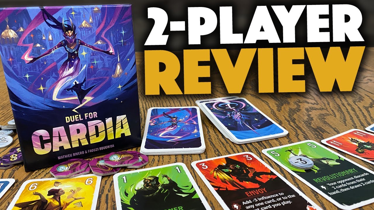 DUEL FOR CARDIA  Review - A 2-Player Hit!