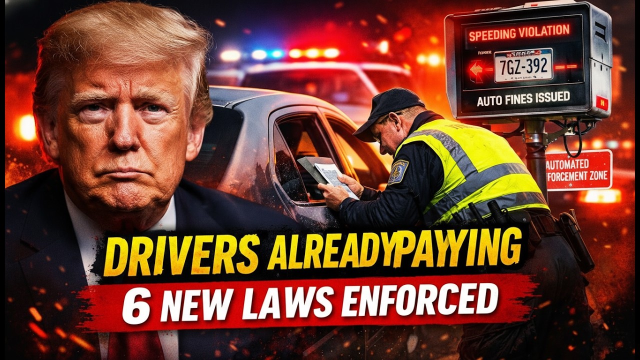 USA Drivers Are Already Paying Under These 6 New 2026 Driving Laws