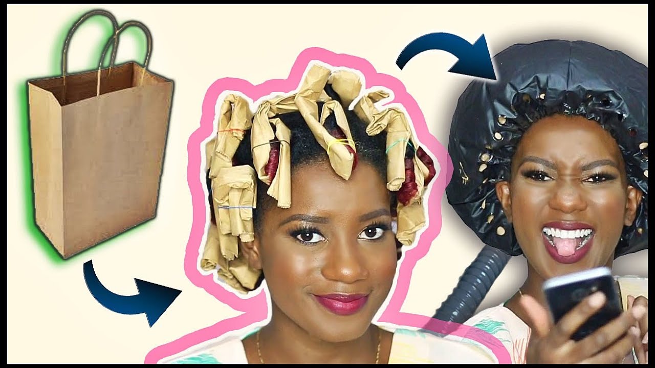 (not your mama's) OLD PAPER BAG CURLS
