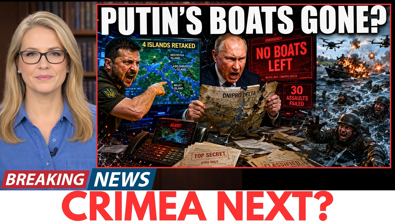ПЕРЕПРАВА ПУТИНА РУХНУЛА &mdash; УКРАИНА ВЕРНУЛА 4 ОСТРОВА, У РОССИЙСКИХ ВОЙСК ЗАКАНЧИВАЮТСЯ ЛОДКИ
