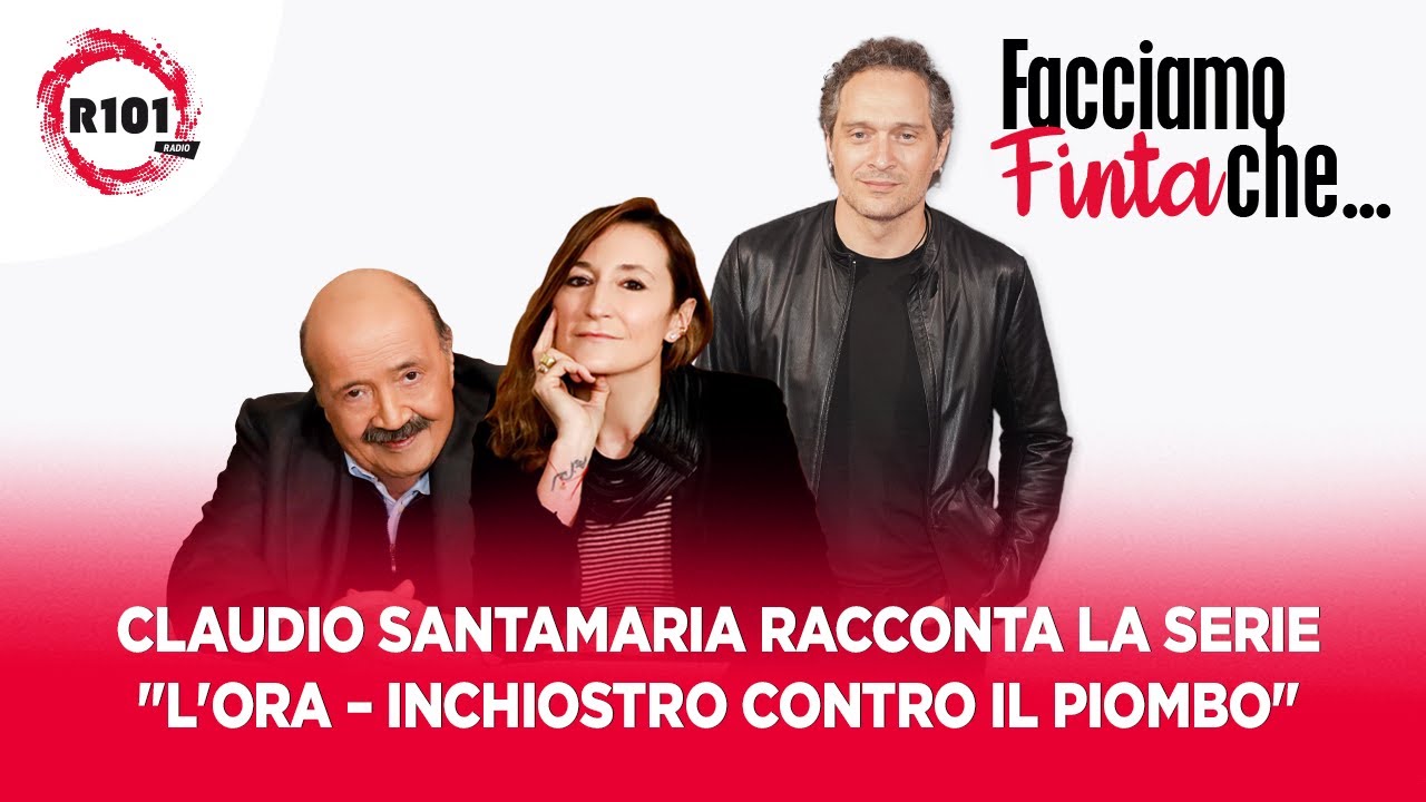 Claudio Santamaria ospite a Facciamo Finta Che
