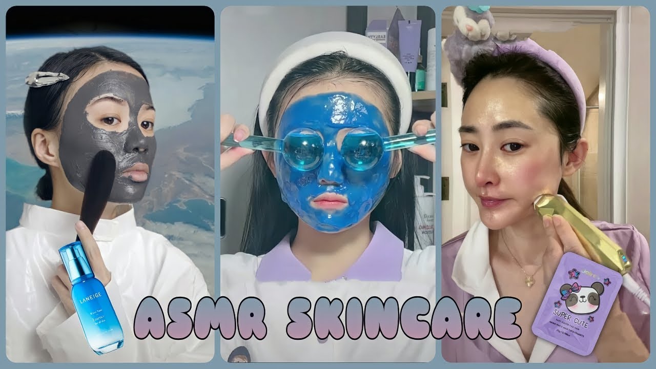 💦✨NEW ASMR SKINCARE AND BEAUTY TREATMENTS VIDEOS💦✨| TIKTOK CHINA satisfying compilation 抖音 DOUYIN 中国