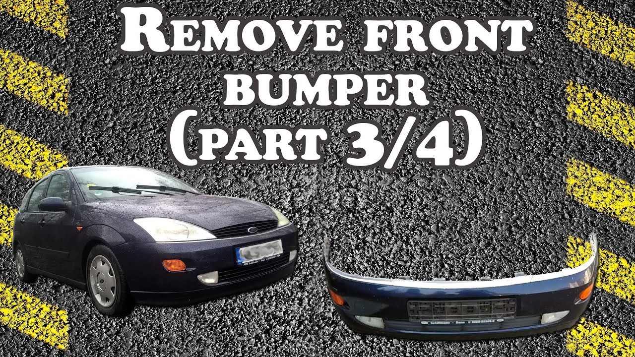 How to Remove the Front Bumper - 2001 Ford Focus