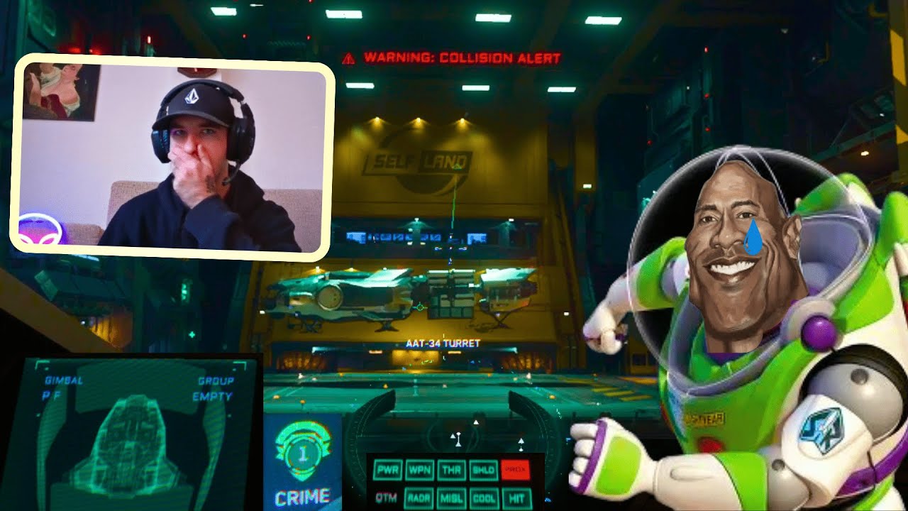 Intenté Aterrizar... Y Aplasté a BUZZ LIGHTYEAR en Star Citizen😂✈️