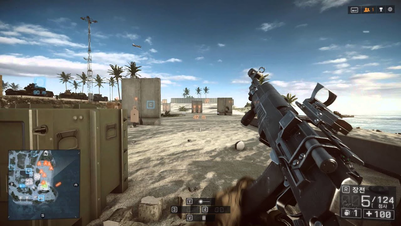 [BF4] AN-94 VS M16A3(M16A4)