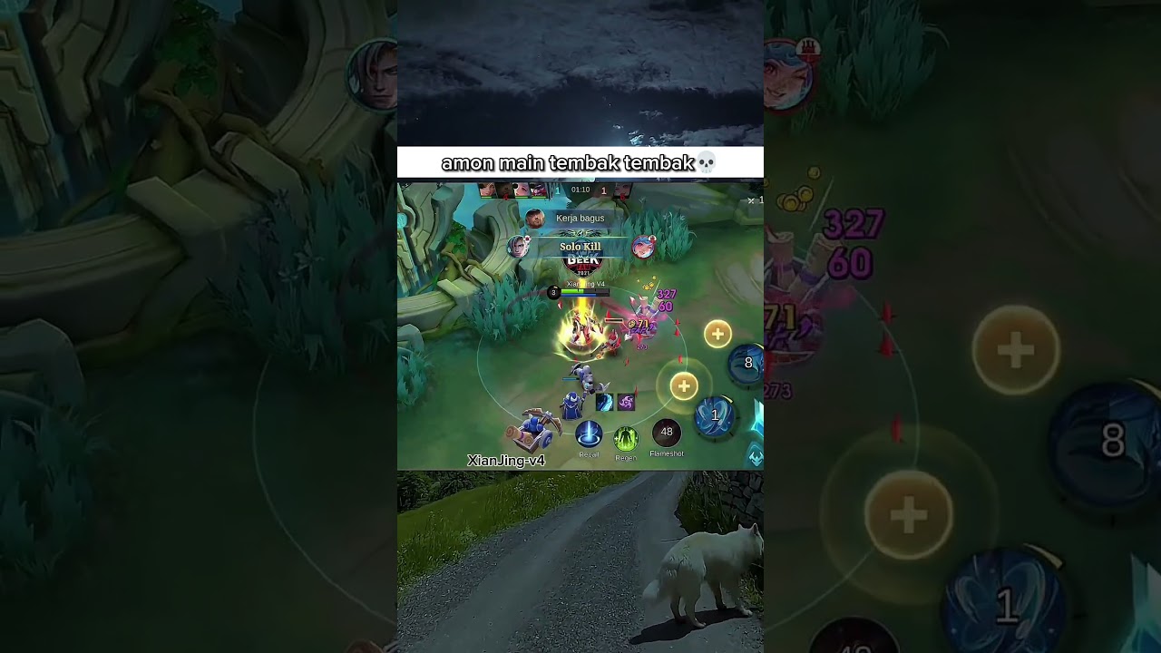 amon flameshoot #shorts #mobilelegends