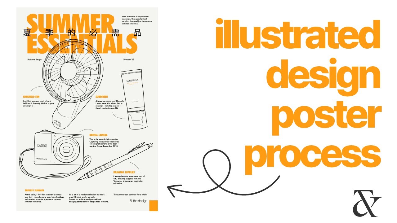 Design with me: Illustrated poster (ft. CorelDraw Go!)