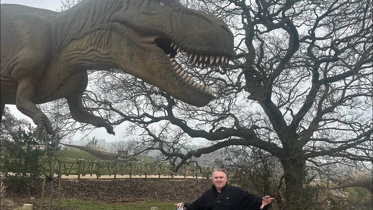 Yorkshire Wildlife Park Part 1 Pangea - Discovery of Dinosaurs