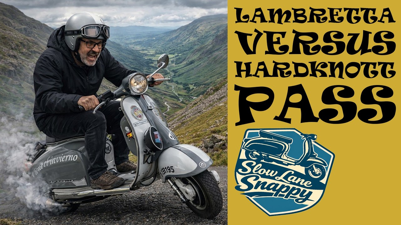 Экскурсия на скутерах | Lambretta против перевала Харднотт