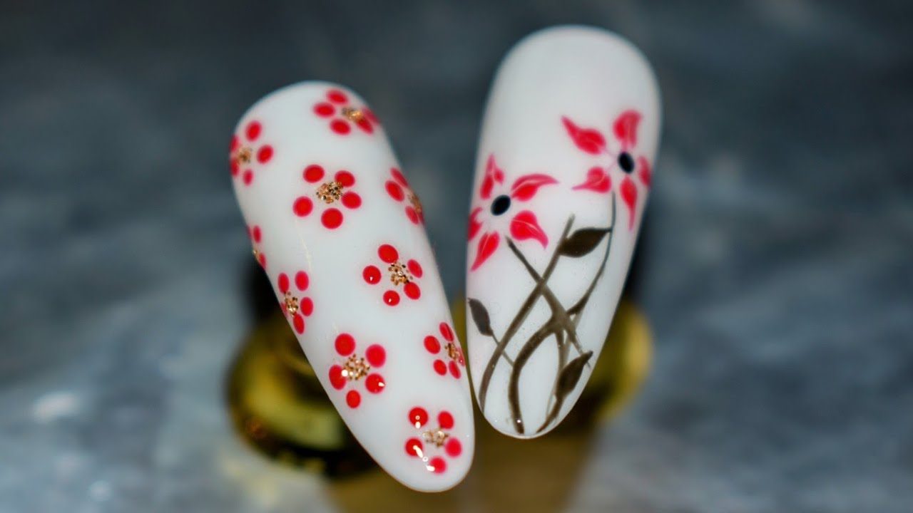 Dotting nail art tutorial-Day 11 | Basic to Advance nail course | Step-by-Step nail art Tutorial