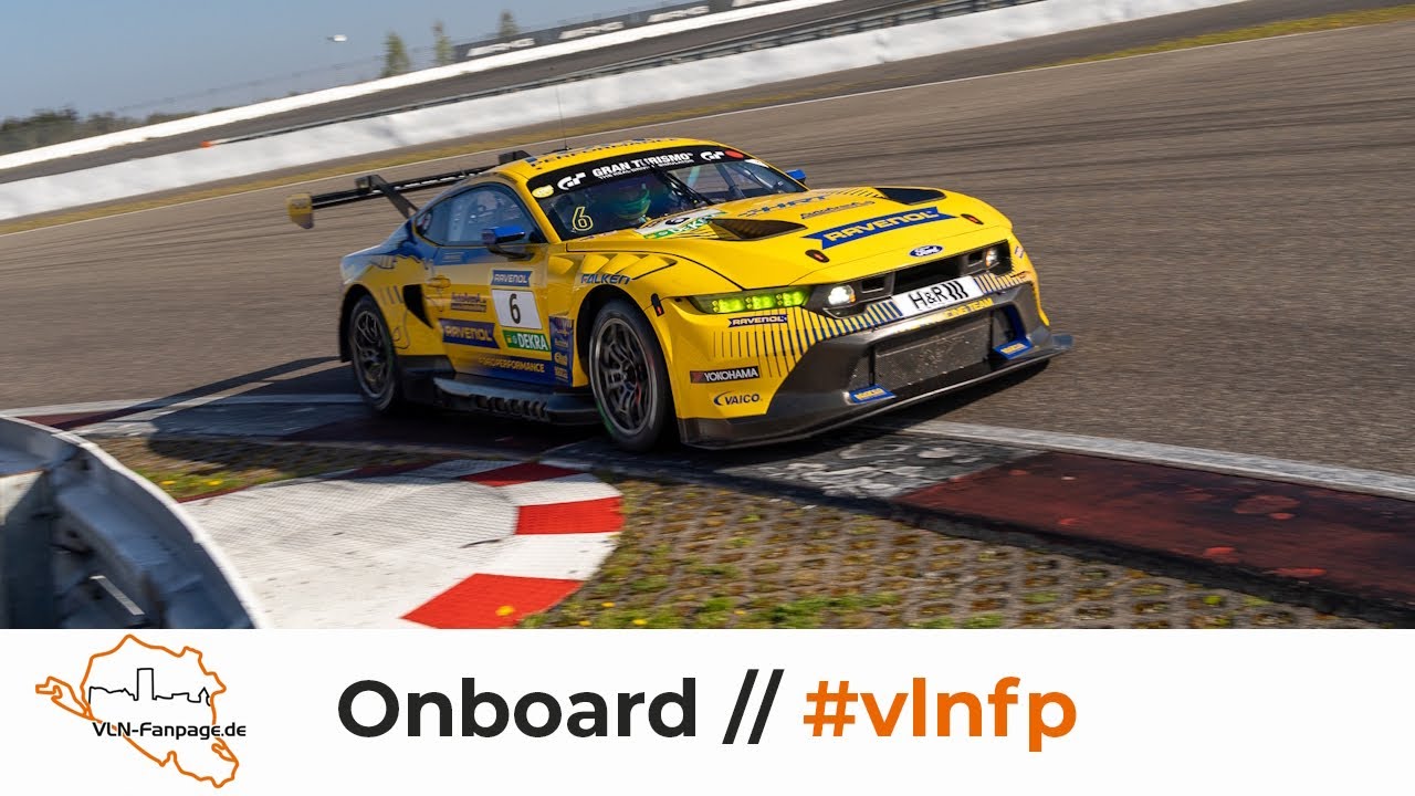 #6 HRT FORD Performance ( NLS Onboard Ford Mustang GT3 Nürburgring Nordschleife )