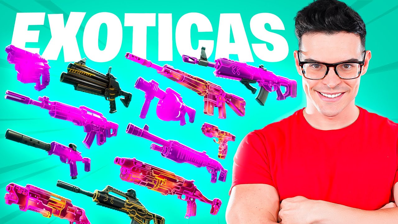 🥇 TODOS las ARMAS EXÓTICAS del CAPITULO 6 de FORTNITE