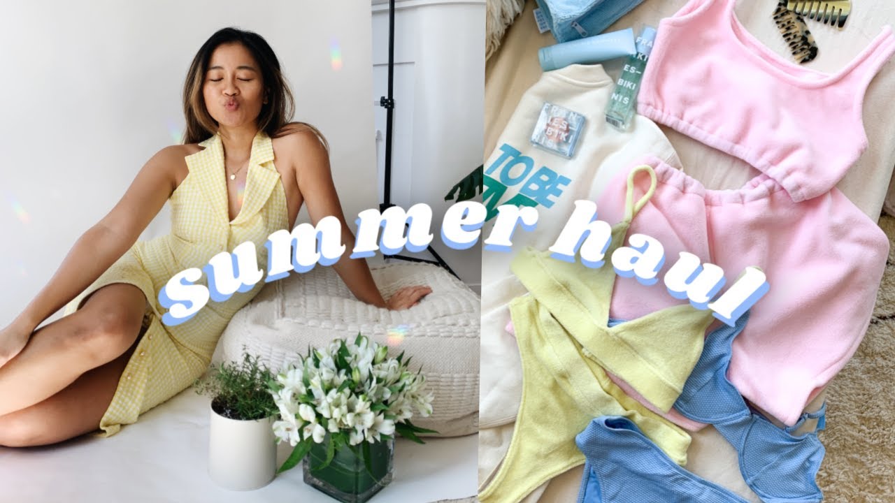 THE CUTEST SUMMER HAUL | gifting, frankie's bikinis, small businesses & more