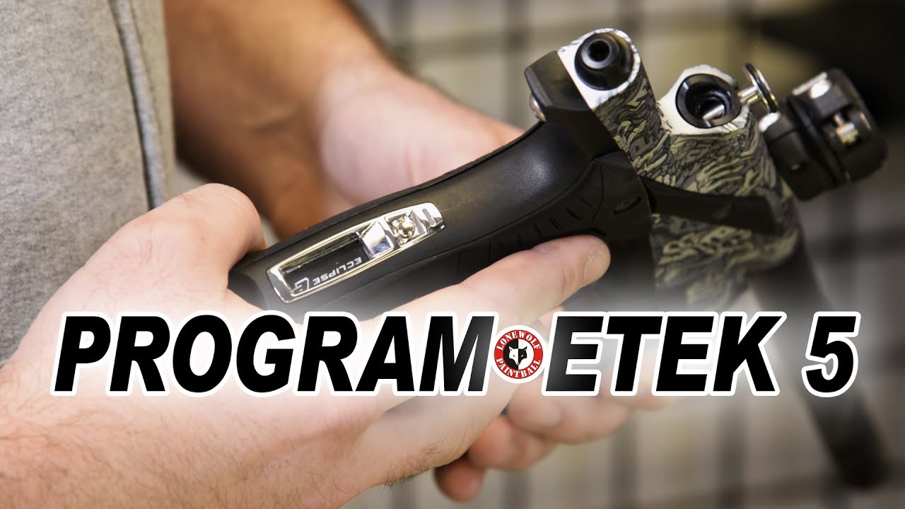 How to Program the Planet Eclipse Etek 5 | Lone Wolf Paintball Michigan