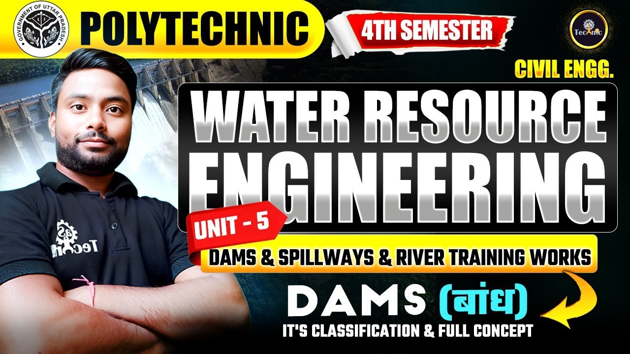 WATER RESOURCE ENGINEERING | L-1 | UNIT - 5 | CIVIL ENGG. 4TH SEM 2026 - 27 | #upbtepolytechnic