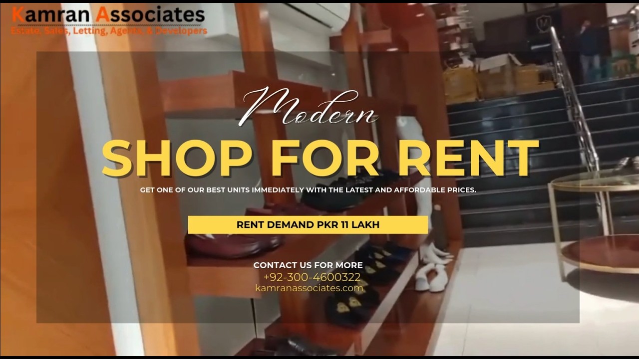 Prime commercial space in the heart of Gulberg | MM Alam Road | Commercial Space | Lahore?