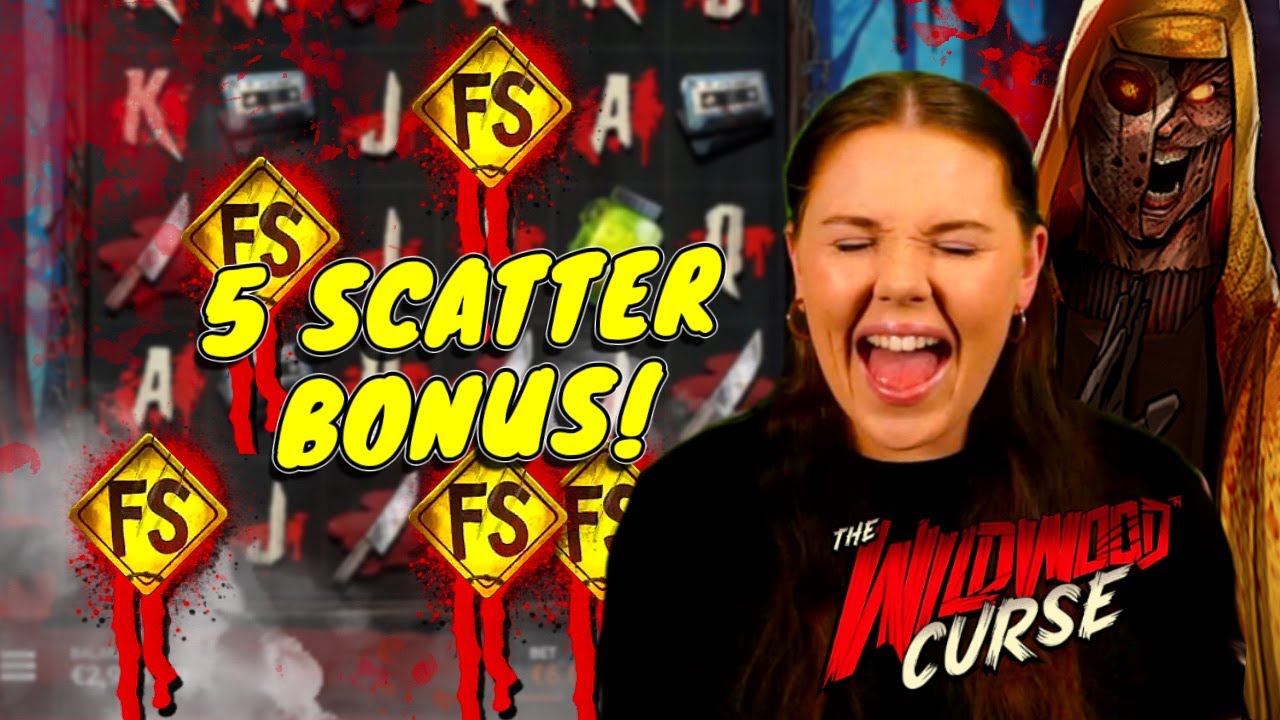 We hit the RARE 5 Scatter Bonus on The Wildwood Curse 💀